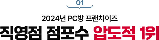 직영점 점포수 압도적 1위